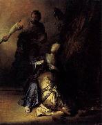 REMBRANDT Harmenszoon van Rijn, Samson and Delilah